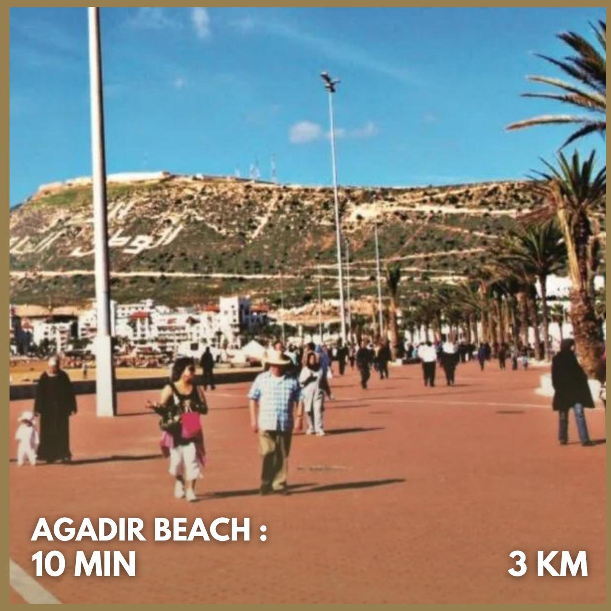 La Casa Boheme - Cozy Bohemian Retreat In Agadir Lägenhet Exteriör bild