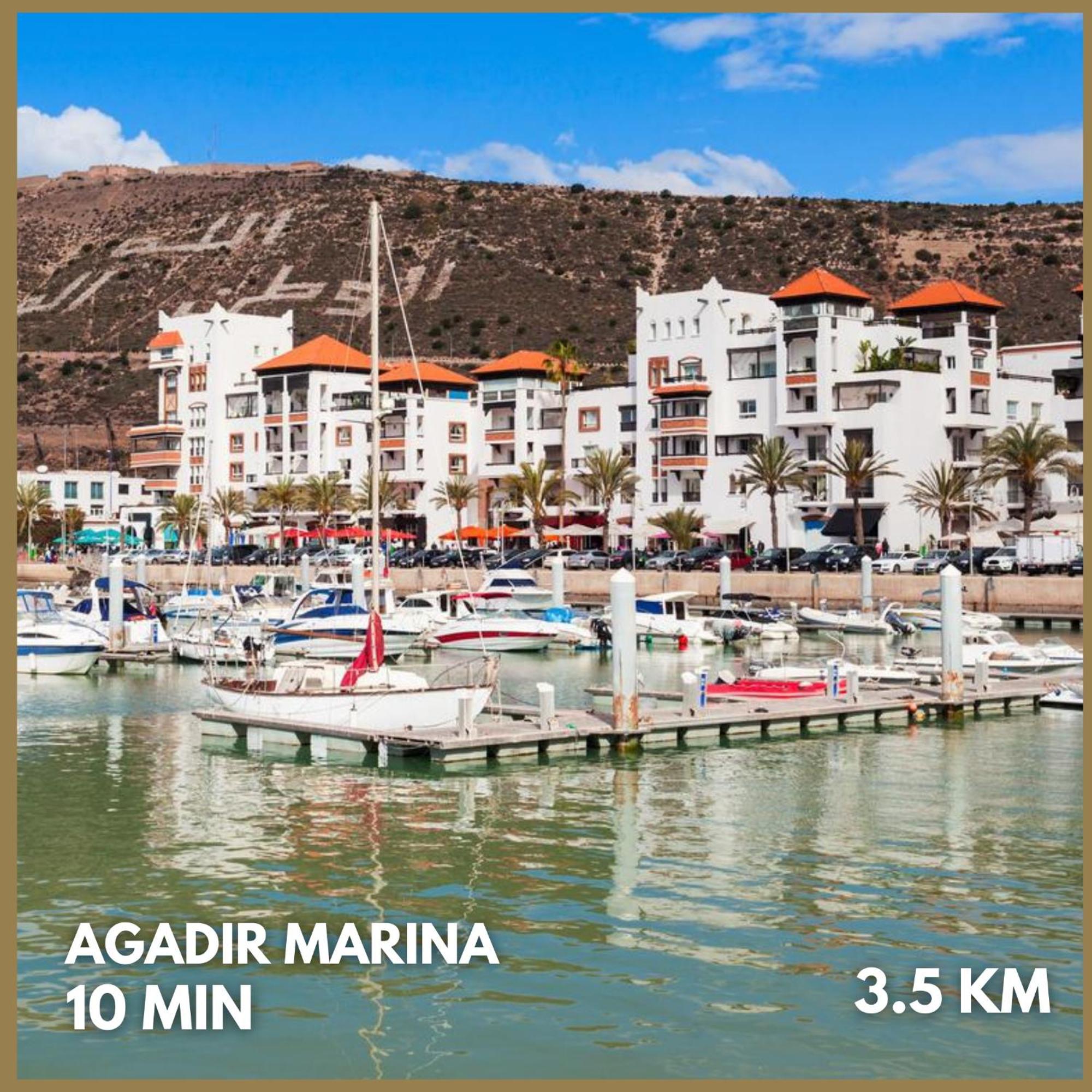 La Casa Boheme - Cozy Bohemian Retreat In Agadir Lägenhet Exteriör bild