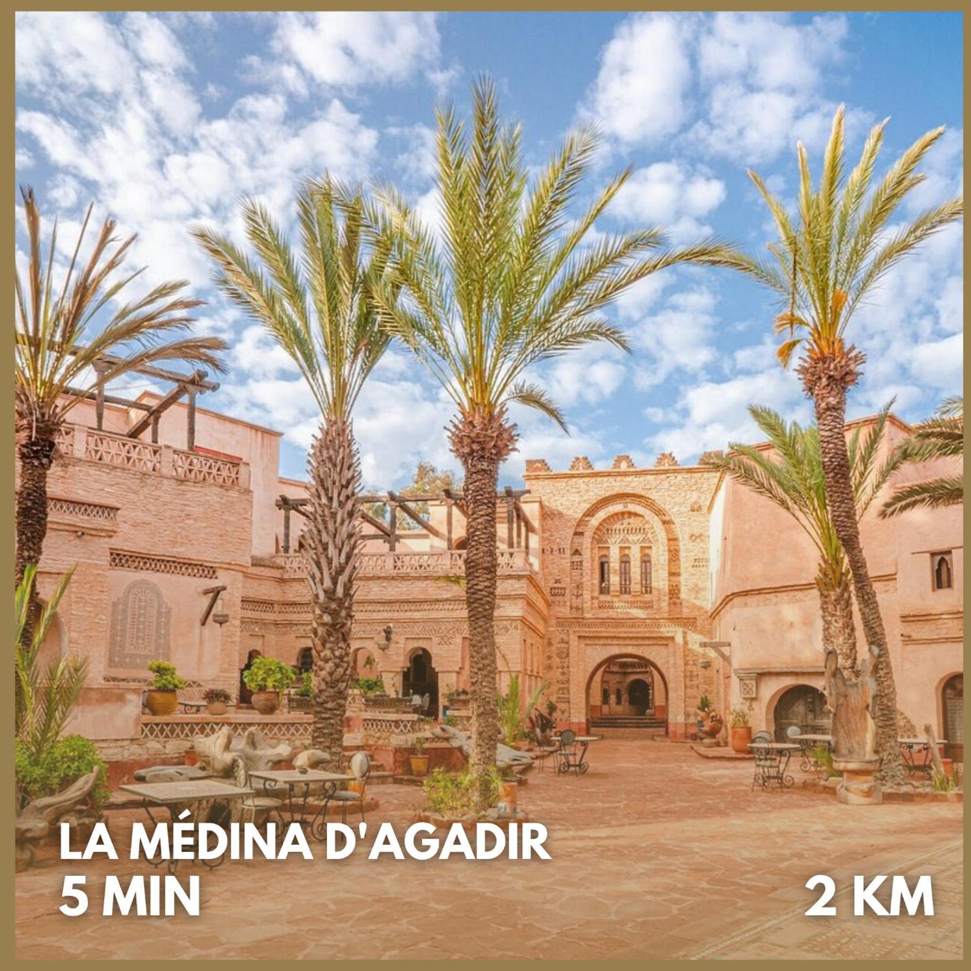 La Casa Boheme - Cozy Bohemian Retreat In Agadir Lägenhet Exteriör bild